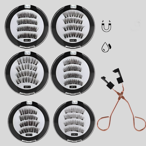 Quantum Magnetic False Eyelash Clip Set Eye Makeup Tool